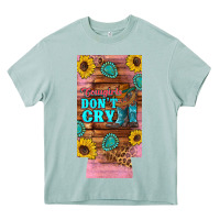 Arona cowgirls don't crty boots hat sunflowers 12 oz can cooler  (slim) Heavy Core Tee - Artiststas