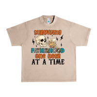 French Oak surviving fatherhood one beer at a time Urban Heavy Tee - MaliasSmallBusiness