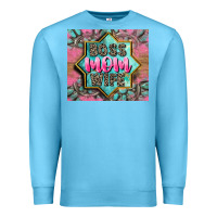 Boss Mom Wife Premium Sweatshirt | Teevron