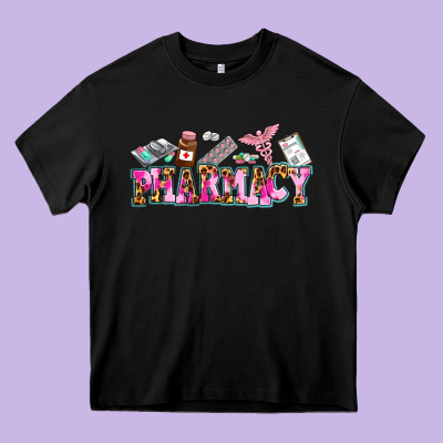 Pharmacy Heavy Core Tee Designed By Adodesignshop