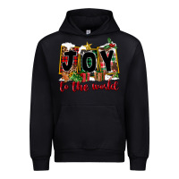 Black Joy To The World Urban Hoodie - FaDigitalArtStudio