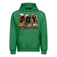 Emerald Joy To The World Urban Hoodie - FaDigitalArtStudio