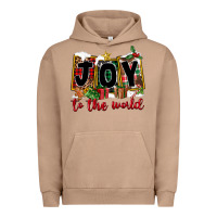 Pigment Burro Joy To The World Urban Hoodie - FaDigitalArtStudio