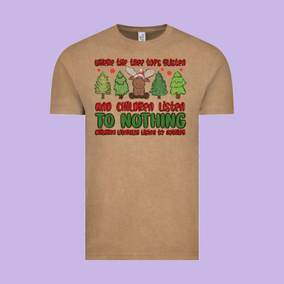 Where The Tree Tops Glisten Vintage Tee Designed By Maliassmallbusiness