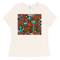 Bone thankful turkey png Ladies Tee - JahusDesignShop