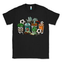 Black soccer coffee cups Classic Tee - NancyCooperArtShop