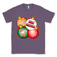 Lavender merry christmas ball Classic Tee - CowhideDigitalArt