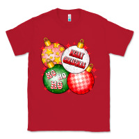 Red merry christmas ball Classic Tee - CowhideDigitalArt