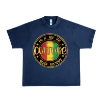 Navy do it for the culture black history Urban Heavy Tee - MaliasSmallBusiness