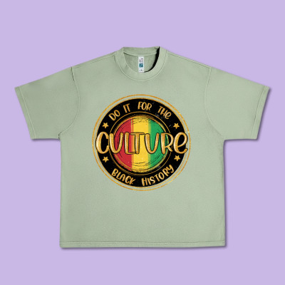 Do It For The Culture Black History Urban Heavy Tee Designed By Maliassmallbusiness