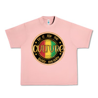 Salmon do it for the culture black history Urban Heavy Tee - MaliasSmallBusiness