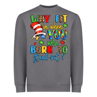 Storm why fit in when you were born to stand out Heavyweight Sweatshirt - LillyAllenDesigns