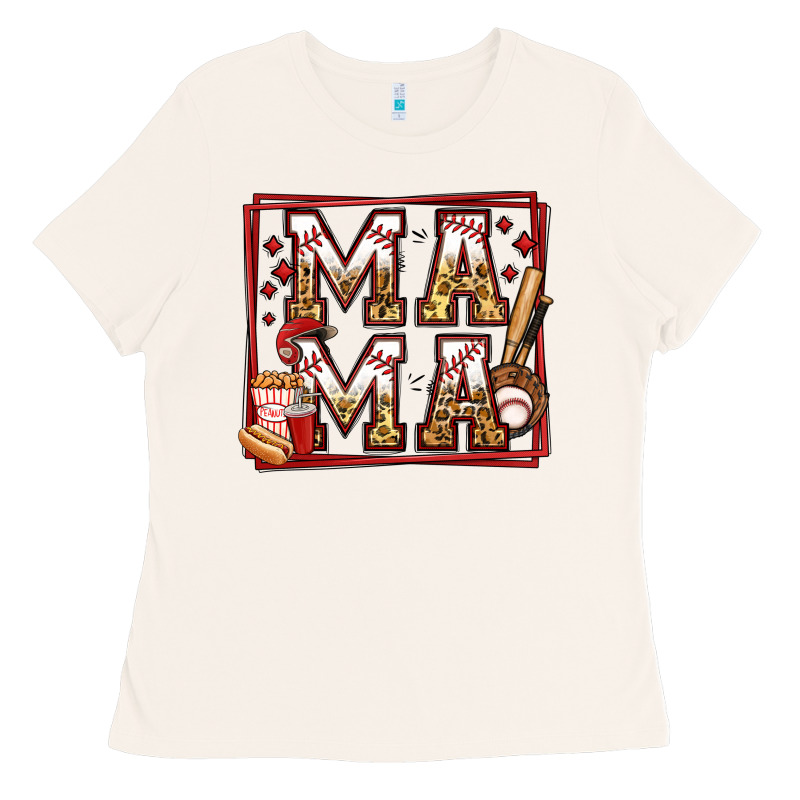 Baseball Mama Ladies Tee by Jasminsmagicworld | Teevron