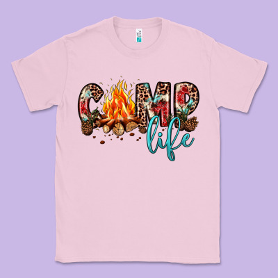Camp Life Classic Tee Designed By Jahusdesignshop
