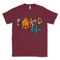 Burgundy camp life Classic Tee - JahusDesignShop