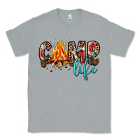 Heather Grey camp life Classic Tee - JahusDesignShop