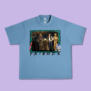 Friends Movie Characters Urban Heavy Tee Designed By Adodesignshop