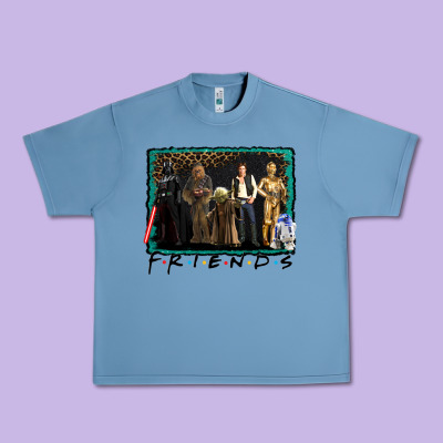 Friends Movie Characters Urban Heavy Tee Designed By Adodesignshop