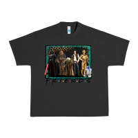 Pigment Black friends movie characters Urban Heavy Tee - AdoDesignShop