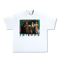 White friends movie characters Urban Heavy Tee - AdoDesignShop
