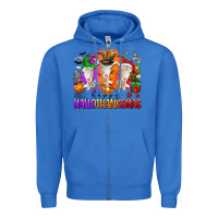True Royal happy hallothanksmas goats Zipper Hoodie - texasbilliewilder