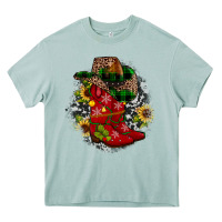 Arona Christmas Cowboy Boots Heavy Core Tee - JahusDesignShop