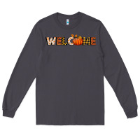 Smoke welcome pumpkin Long Sleeve Tee - BundleAndBundleShop