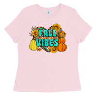 Bubblegum Pink fall vibes Ladies Tee - Artiststas