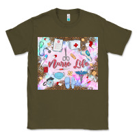 Army Green nurse life Classic Tee - MaliasSmallBusiness