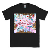 Black nurse life Classic Tee - MaliasSmallBusiness