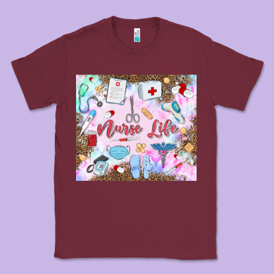 Nurse Life Classic Tee Designed By Maliassmallbusiness