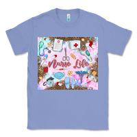 Colony Blue nurse life Classic Tee - MaliasSmallBusiness