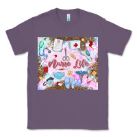 Lavender nurse life Classic Tee - MaliasSmallBusiness