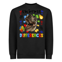 Black embrace differences Heavyweight Sweatshirt - LillyAllenDesigns