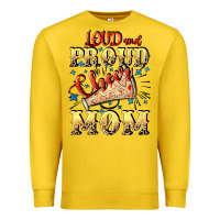 Lemon Loud and proud cheer Mom Mother's Day Premium Sweatshirt - CowGirlArtShop