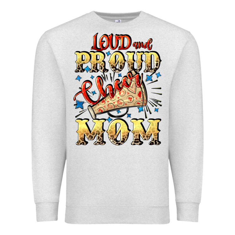 Loud And Proud Cheer Mom Mother's Day Premium Sweatshirt by CowGirlArtShop | Teevron