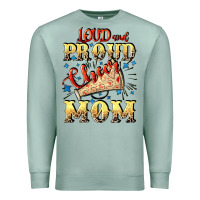 Seafoam Loud and proud cheer Mom Mother's Day Premium Sweatshirt - CowGirlArtShop