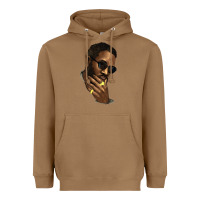 Toasted Coconut Black man Heavyweight Hoodie - HowdyJamesFarm