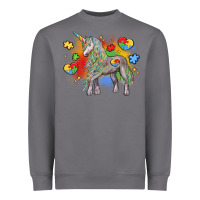 Storm autism unicorn Heavyweight Sweatshirt - LillyAllenDesigns