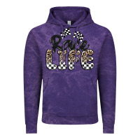 Cloud Purple race life Vintage Hoodie - MaliasSmallBusiness