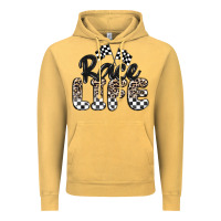Vintage Mustard race life Vintage Hoodie - MaliasSmallBusiness