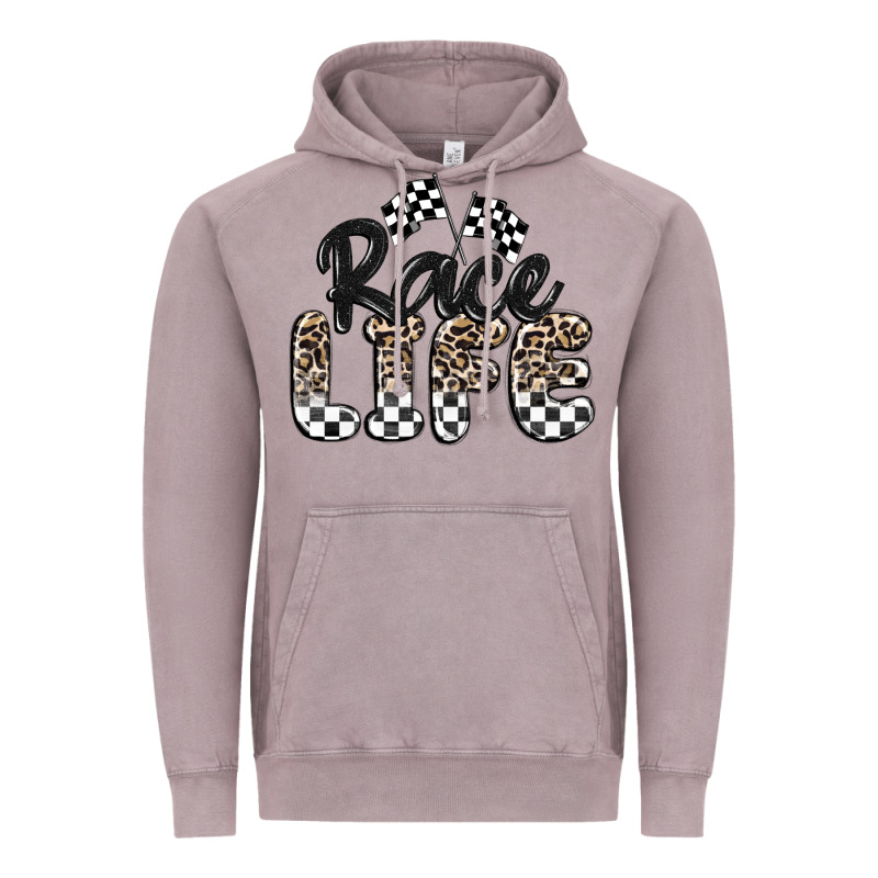Race Life Vintage Hoodie by MaliasSmallBusiness | Teevron