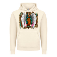Vintage Artic lady of guadalupe Vintage Hoodie - Jasminsmagicworld