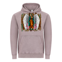 Vintage Zinc lady of guadalupe Vintage Hoodie - Jasminsmagicworld