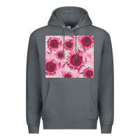 Rock breast cancer sunflower Premium Hoodie - CowGirlArtShop