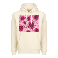 Sandshell breast cancer sunflower Premium Hoodie - CowGirlArtShop