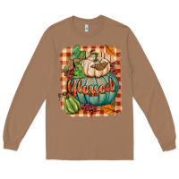 Toasted Coconut Blessed Long Sleeve Tee - BundleAndBundleShop