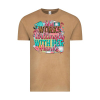 Vintage Camel she works willingly with her hands Vintage Tee - NancyCooperArtShop