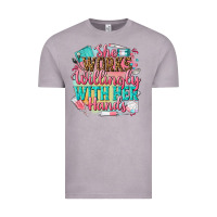 Vintage Zinc she works willingly with her hands Vintage Tee - NancyCooperArtShop