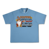 Pebble Blue coffee spelled backwards is eeffoc & i don't give Urban Heavy Tee - MaliasSmallBusiness